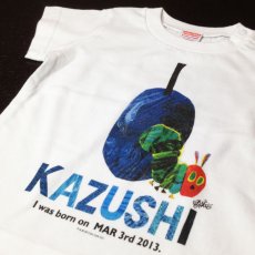 画像2: はらぺこあおむし｜名前入りTシャツ｜FRUIT：フルーツ｜すもも (2)