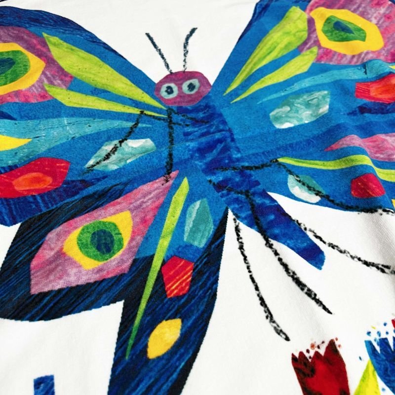 はらぺこあおむし｜名入れバースタオル｜Mサイズ｜今治製