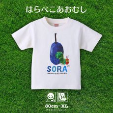 画像1: はらぺこあおむし｜名前入りTシャツ｜FRUIT：フルーツ｜すもも (1)