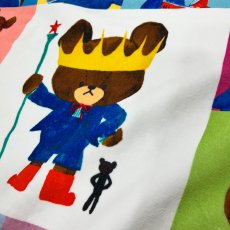 画像2: くまのがっこう｜名入れバースタオル｜Mサイズ｜今治製｜ザ ベアーズスクール｜ピンク (2)