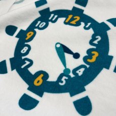 画像4: ロディ｜名入れバースタオル｜Mサイズ｜今治製｜うまれたじかん｜せいくらべ｜ララロディ｜オーシャン（ブルー） (4)