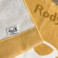 画像5: ロディ｜名入れバースタオル｜Mサイズ｜今治製｜うまれたじかん｜せいくらべ｜ララロディ｜ミモザ（イエロー） (5)