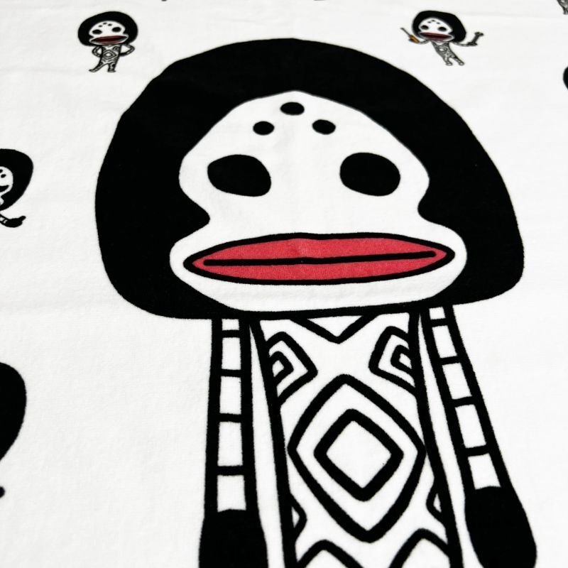 かいじゅうステップ｜名入れバースタオル｜Mサイズ｜今治製｜せい