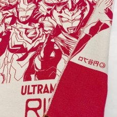 画像5: ［今治製］ウルトラマン｜名前入りバースブランケット｜おくるみ｜ニュージェネ B｜ブライトレッド (5)