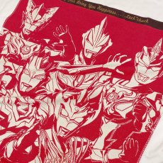 画像2: ［今治製］ウルトラマン｜名前入りバースブランケット｜おくるみ｜ニュージェネ B｜ブライトレッド (2)