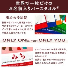 画像3: カタログギフト｜出産祝い｜全９キャラクター５２デザインから選べる｜２営業日以内発送｜今治製｜バースタオル　Mサイズ (3)