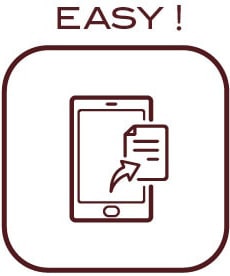 EASY！簡単にオーダーできる