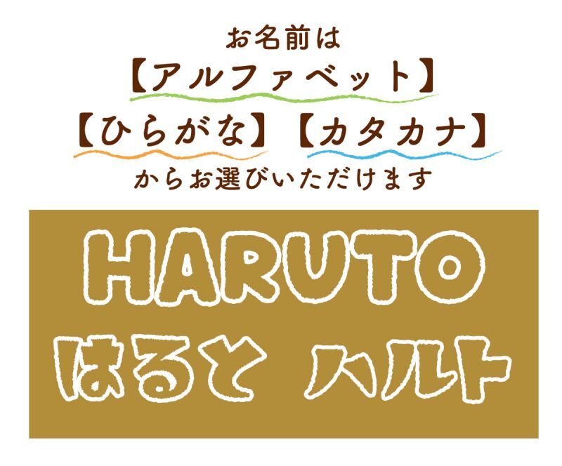 お名前表記について 【説明画像 B2】