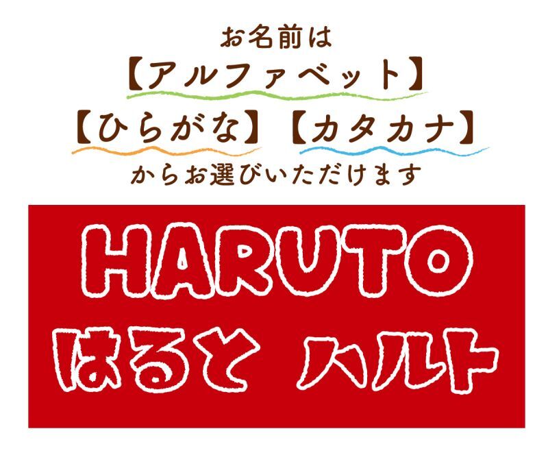 お名前表記について 【説明画像 B2】